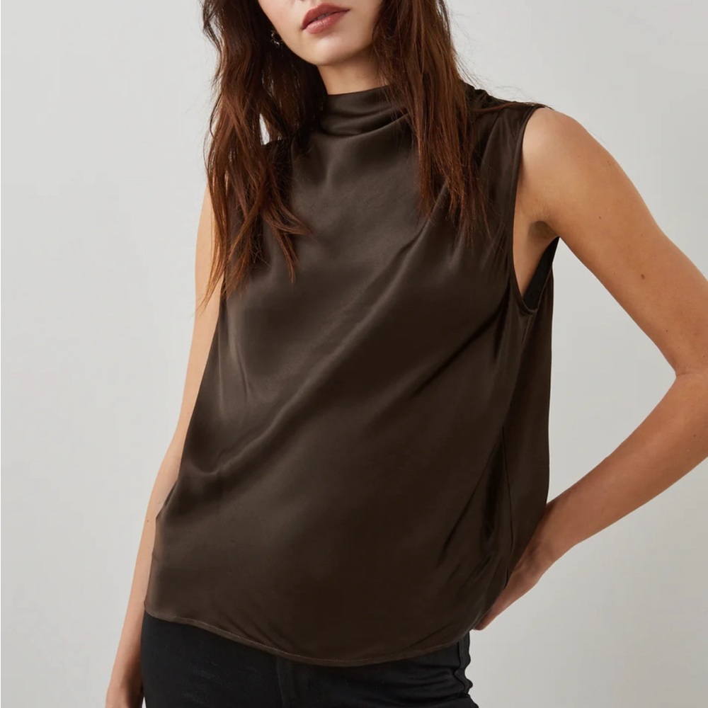 Rails Silk Tank and Matching Silk Skirt